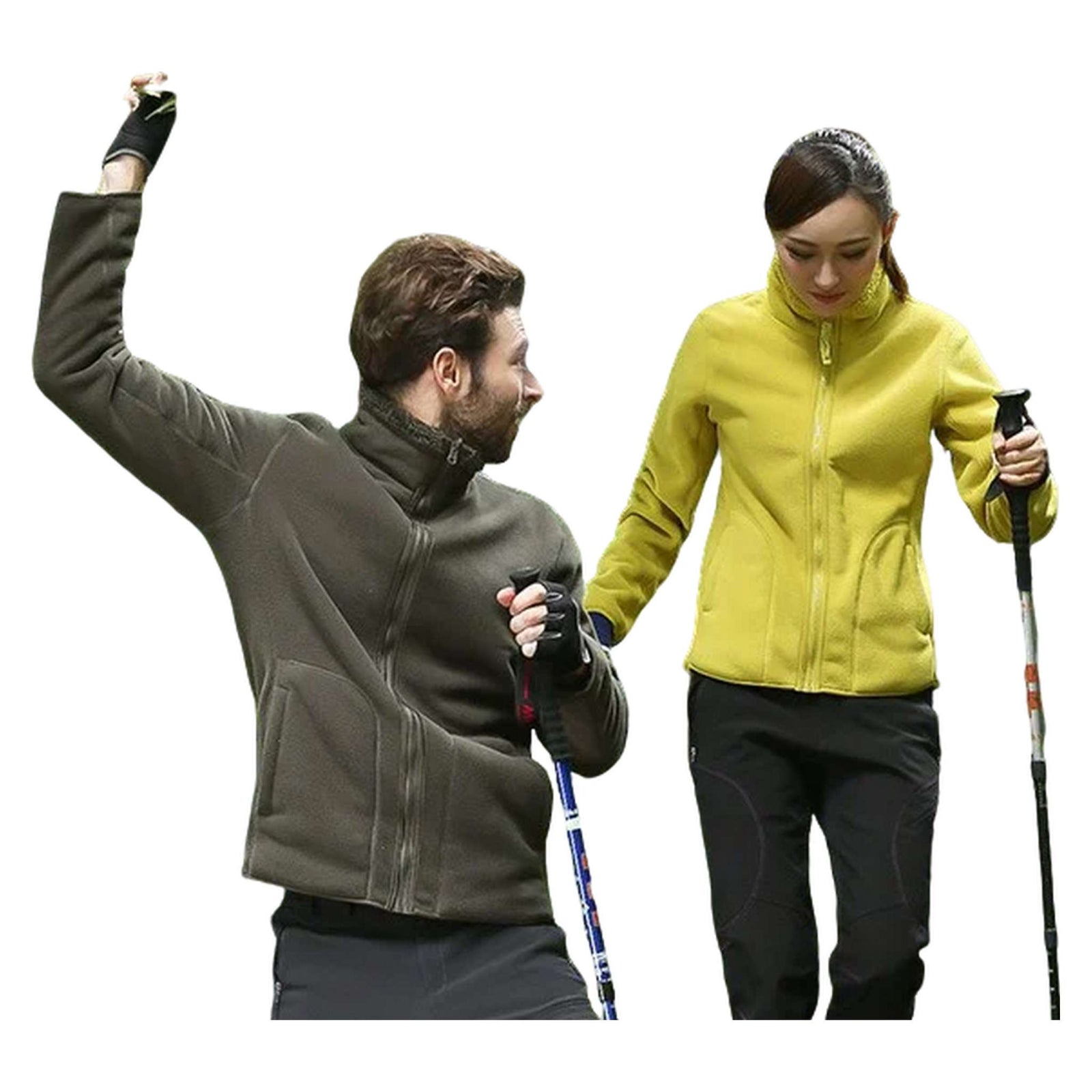 Dual-Sided Fleece Jacket - Men's