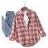 Flannel Plaid Shirt for Women