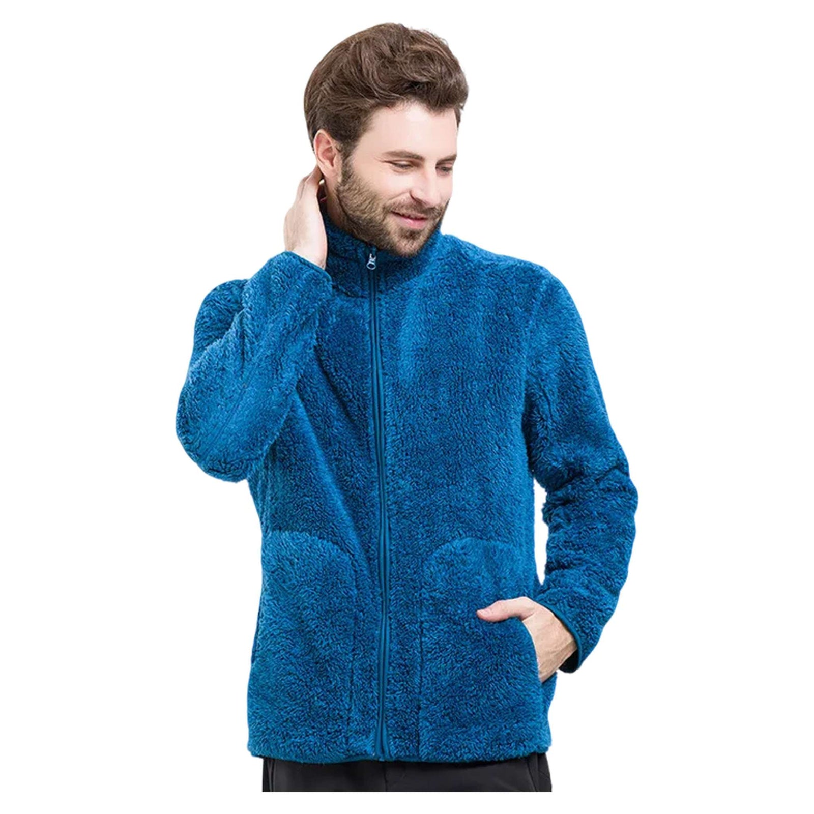 Dual-Sided Fleece Jacket - Men's