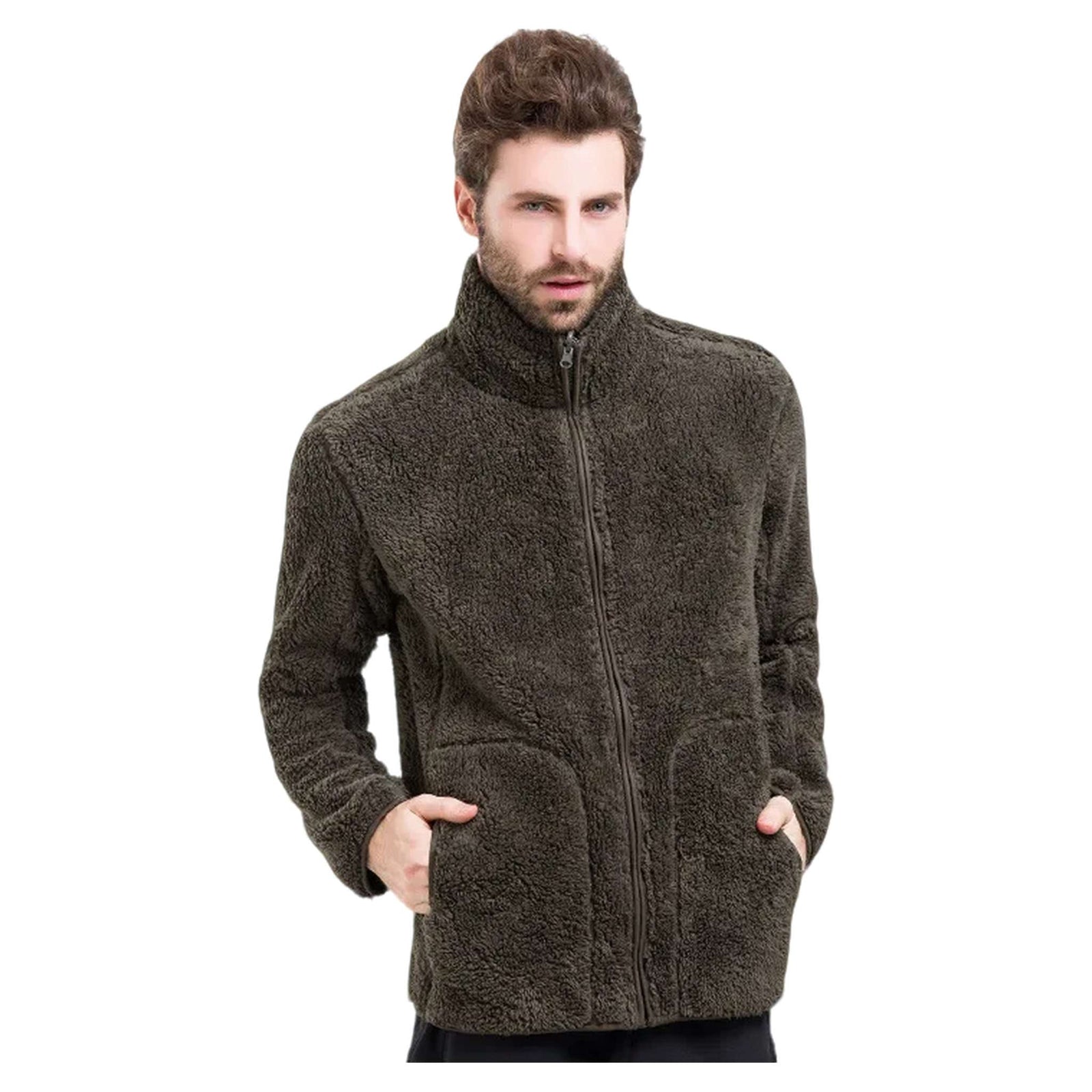 Dual-Sided Fleece Jacket - Men's