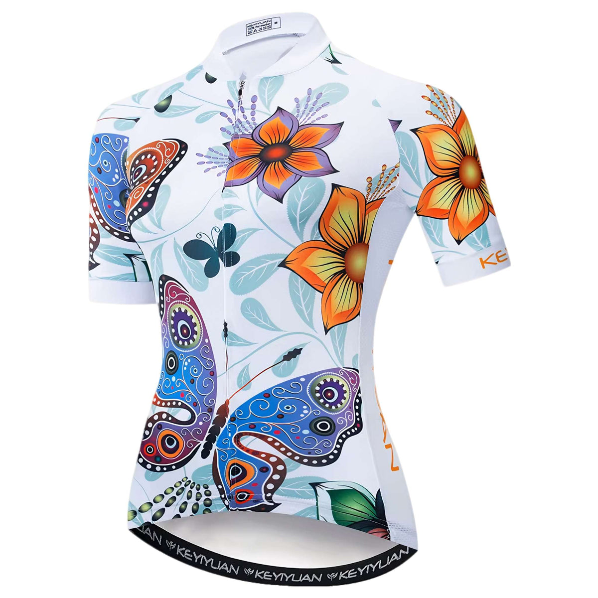 Keyiyuan SkyFlare women's Butterfly Bloom cycling jersey