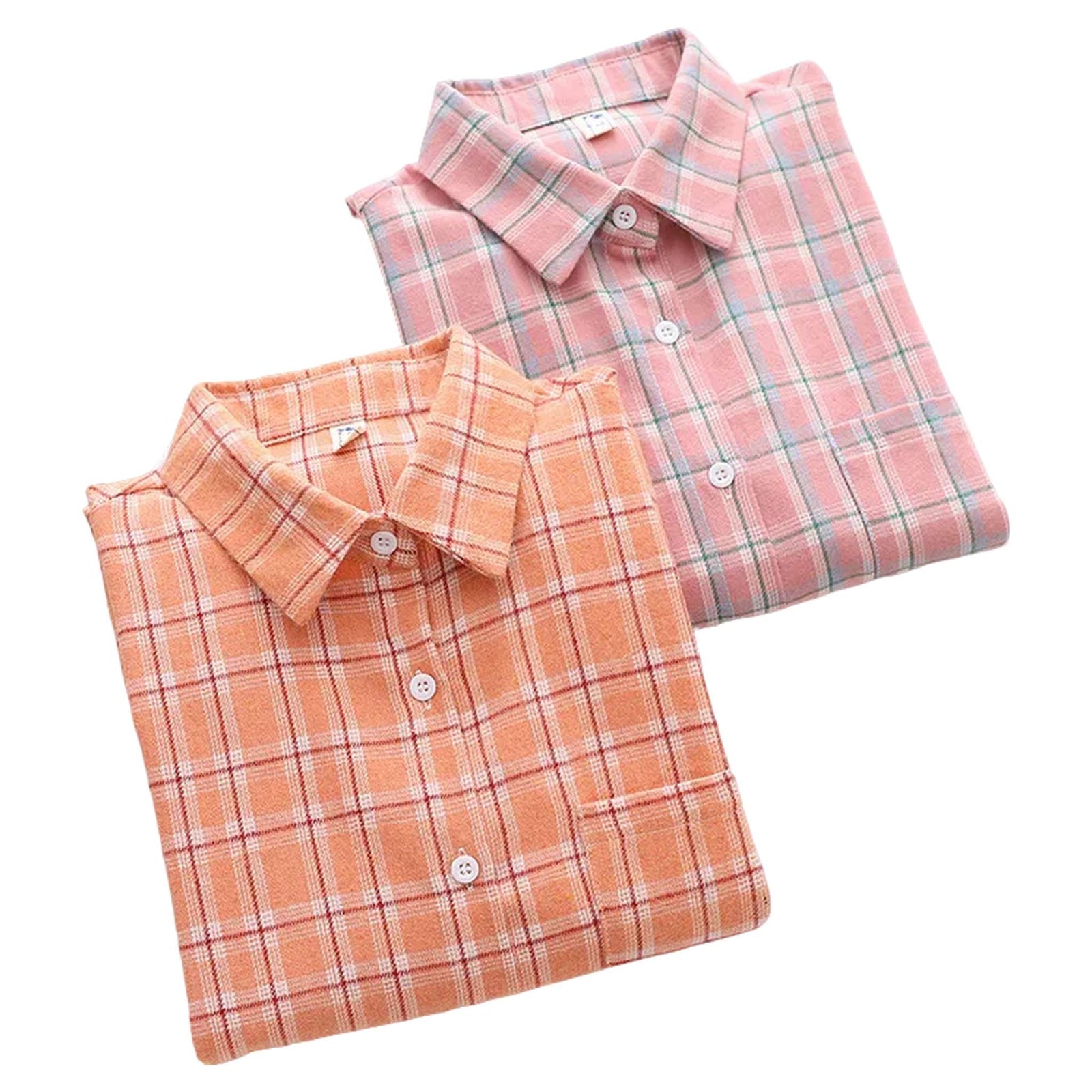 Flannel Plaid Shirt - Women's
