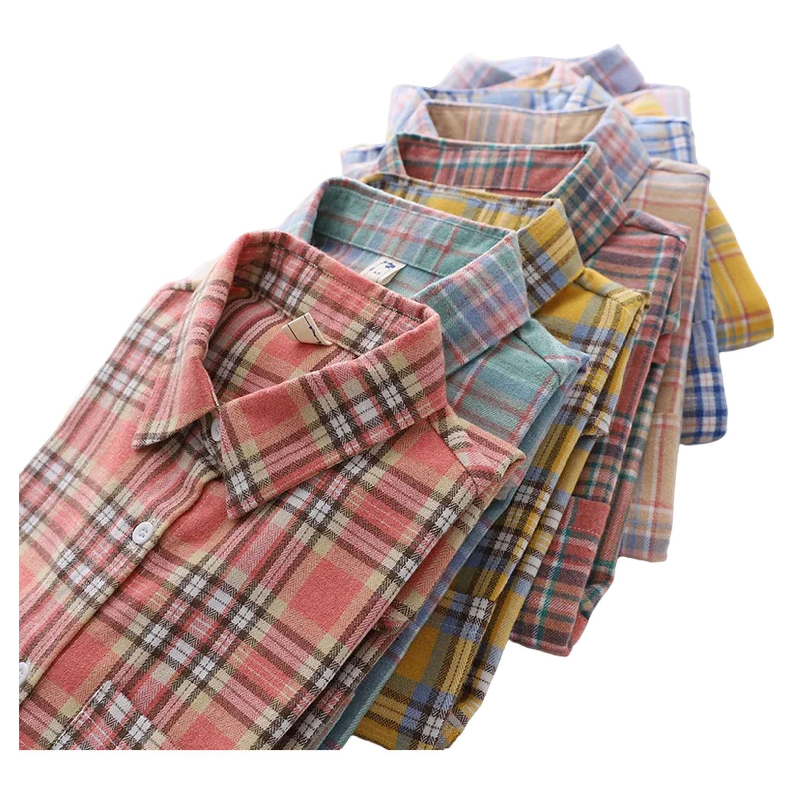 Flannel Plaid Shirt - Women's