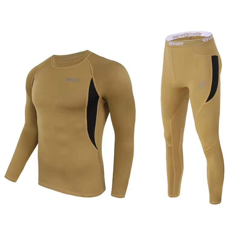 Ridge Reactor Compression Baselayer Set Midweight Fleece-Lined - Men's