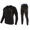 ESDY men's Ridge Reactor fleece-lined compression baselayer set