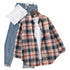 Flannel Plaid Shirt for Women