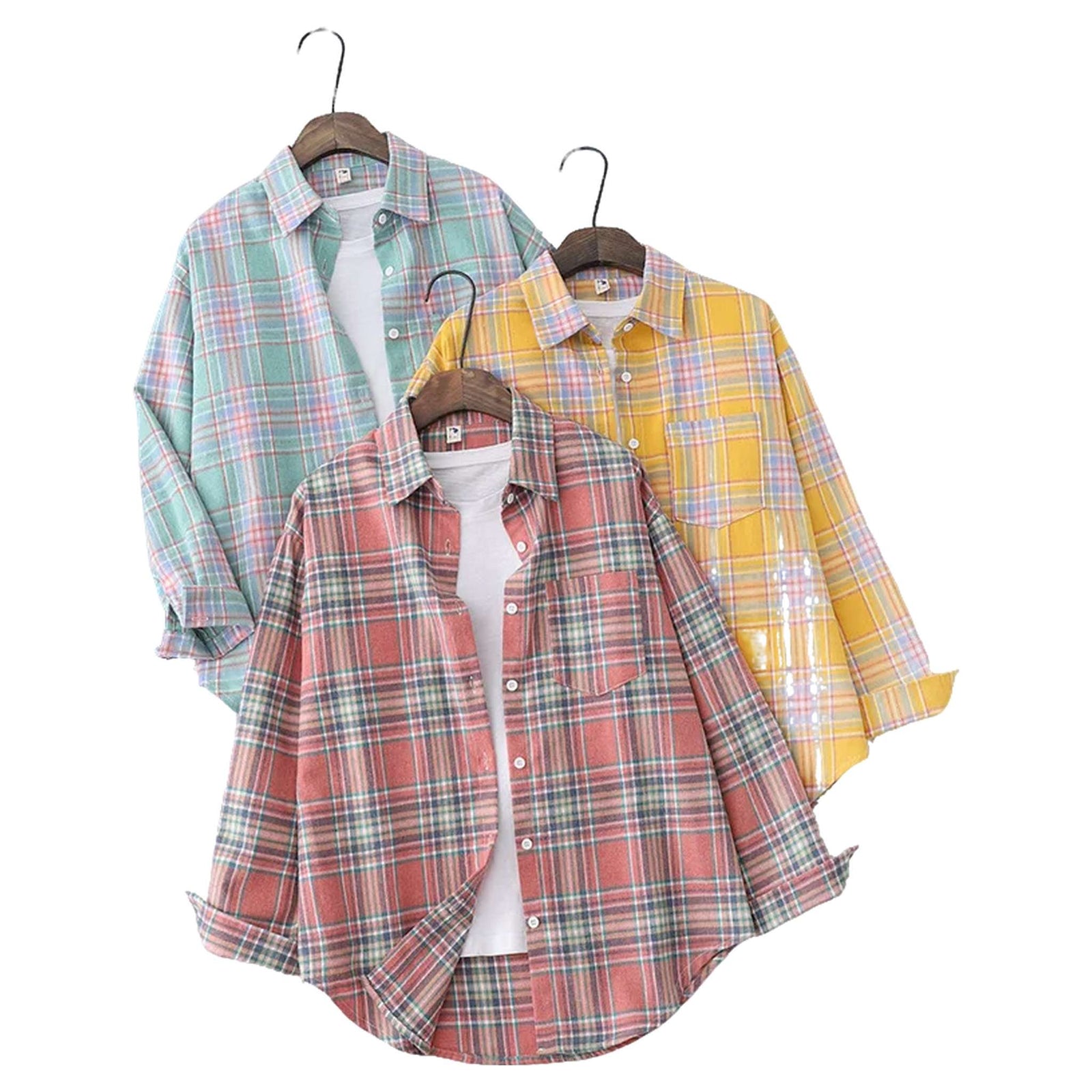 Flannel Plaid Shirt - Women's