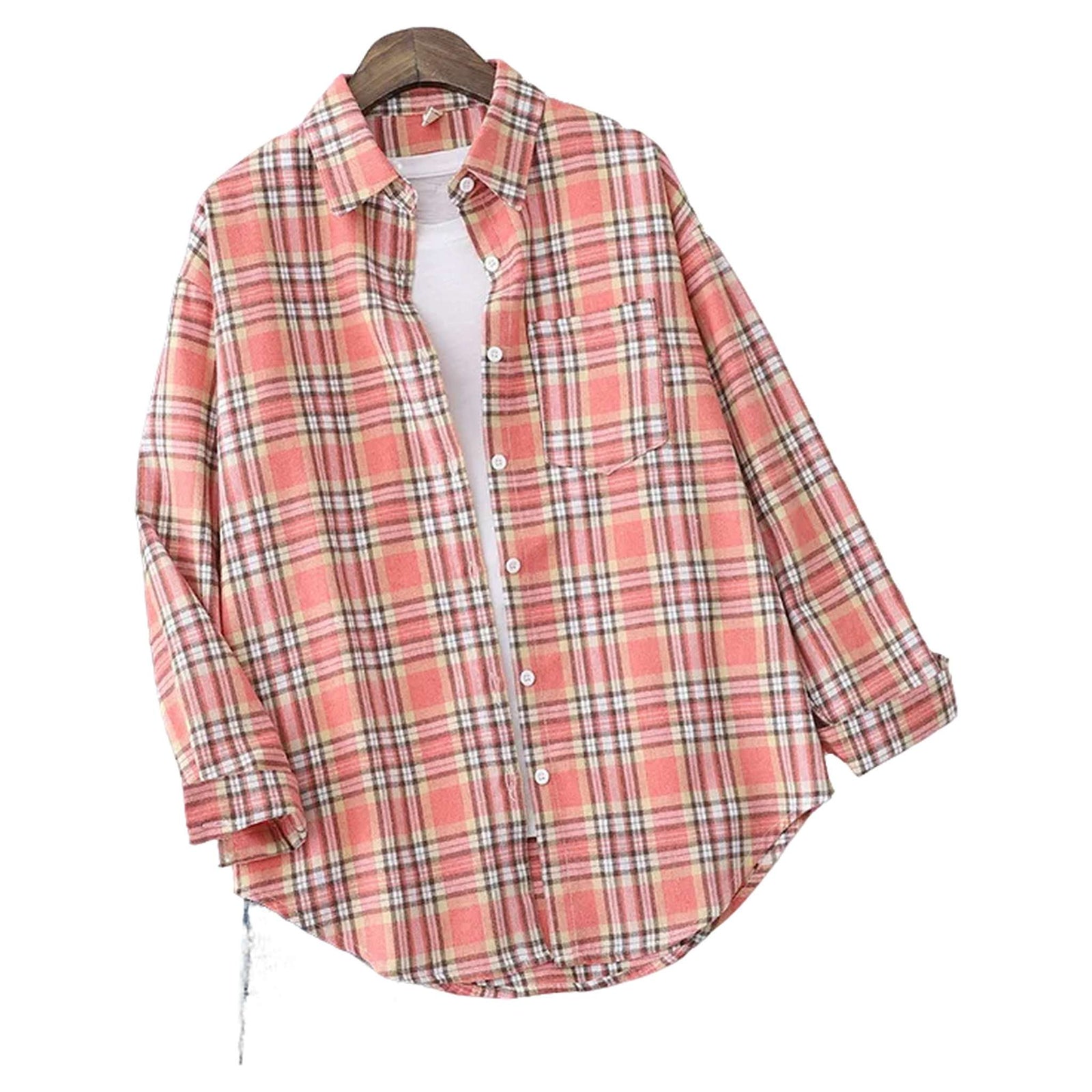 Flannel Plaid Shirt - Women's