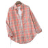 Flannel Plaid Shirt for Women