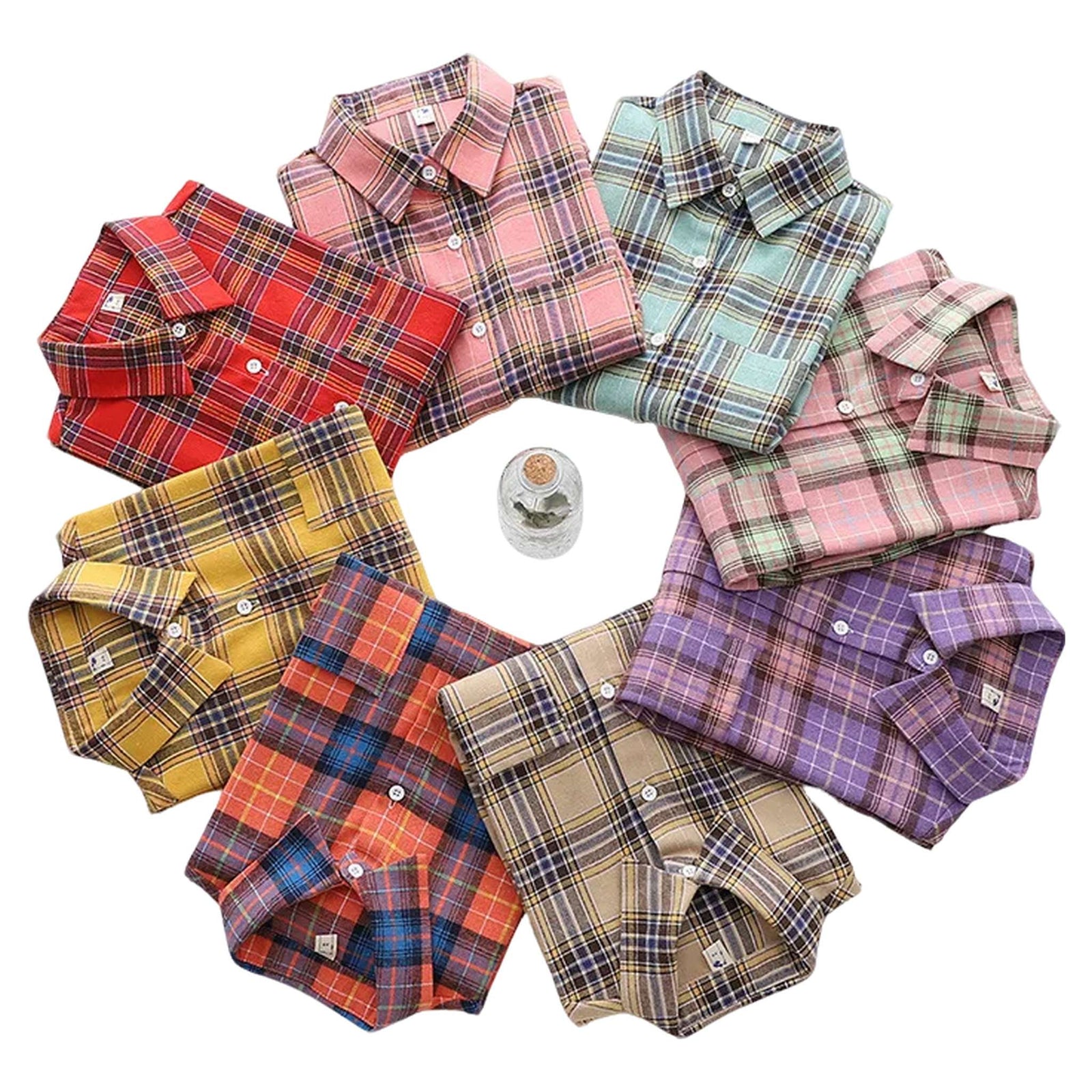 Flannel Plaid Shirt - Women's