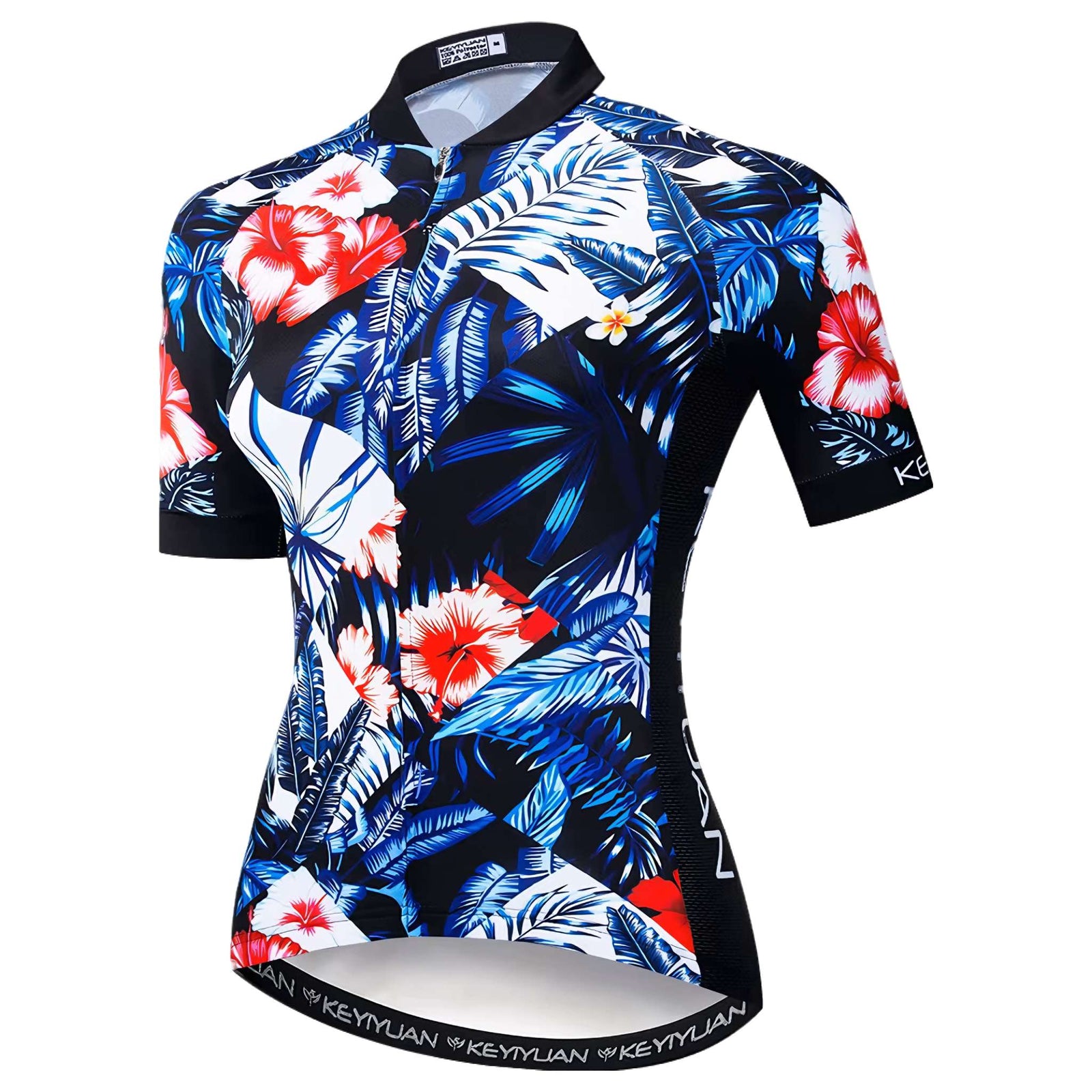 ThunderBloom Women's Cycling Jersey – Midnight Tropic