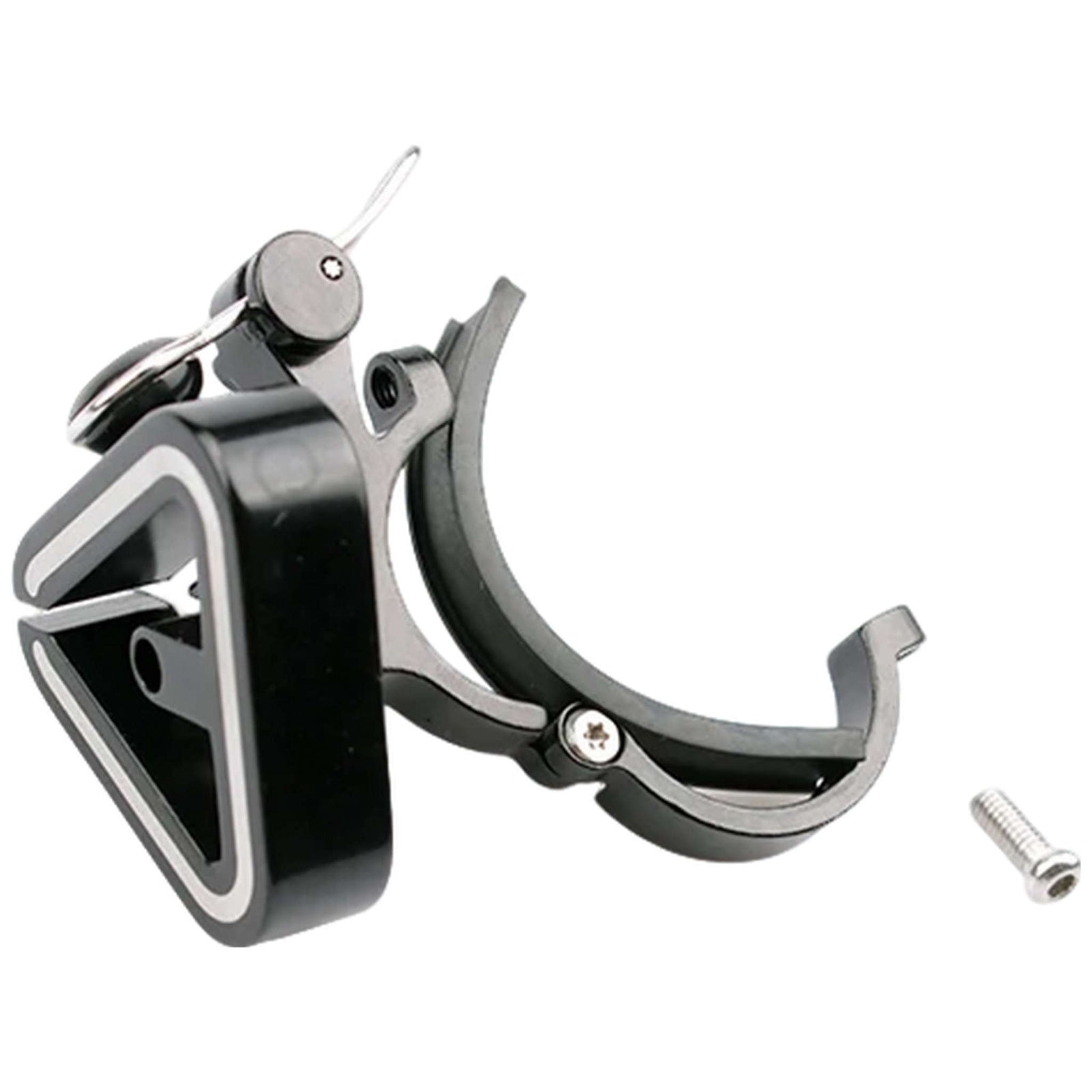 High-Fidelity Copper Alloy Triangle Bike Bell - Easy-Mount CNC Base for All Bikes