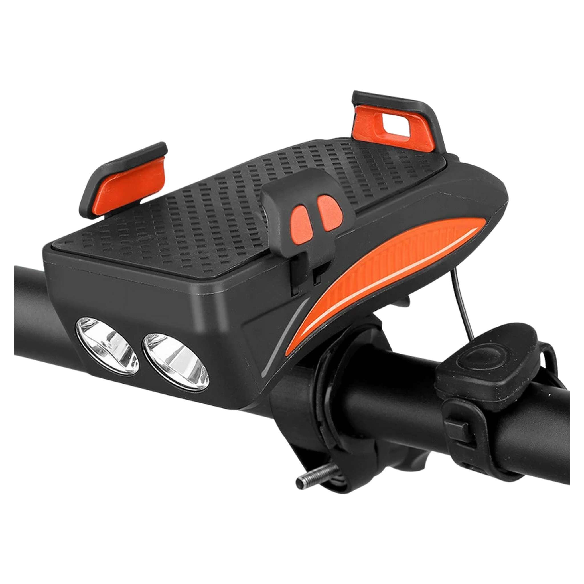 West Biking 4 in 1 Bike Light with Phone Holder All Weather Cycling Accessory Alpine Extreme