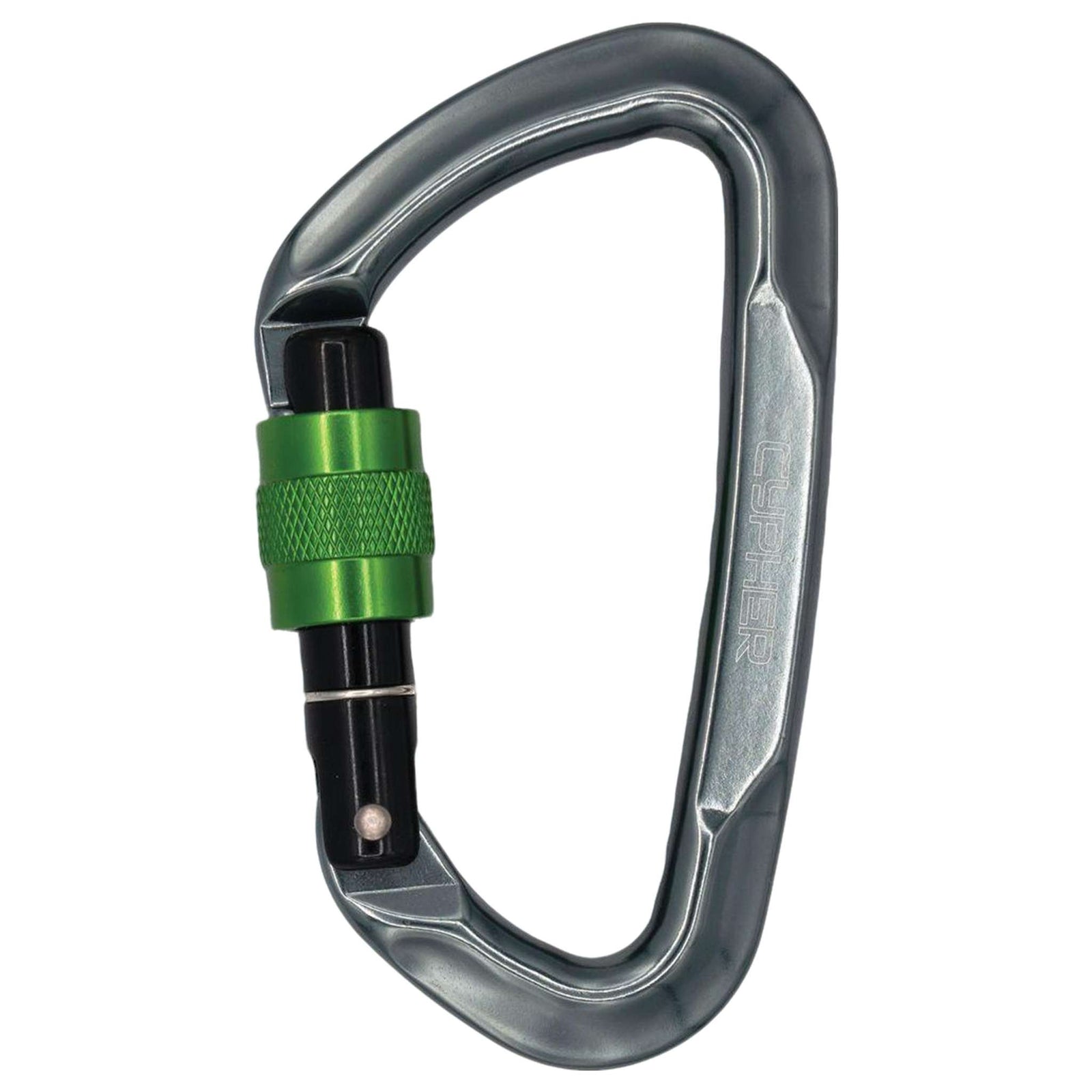 Cypher VESTA Screw Gate Carabiner - Full-Sized, Easy-Handling, CE Certified