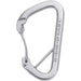 Singing Rock Artwall steel D wiregate carabiner with captive bar