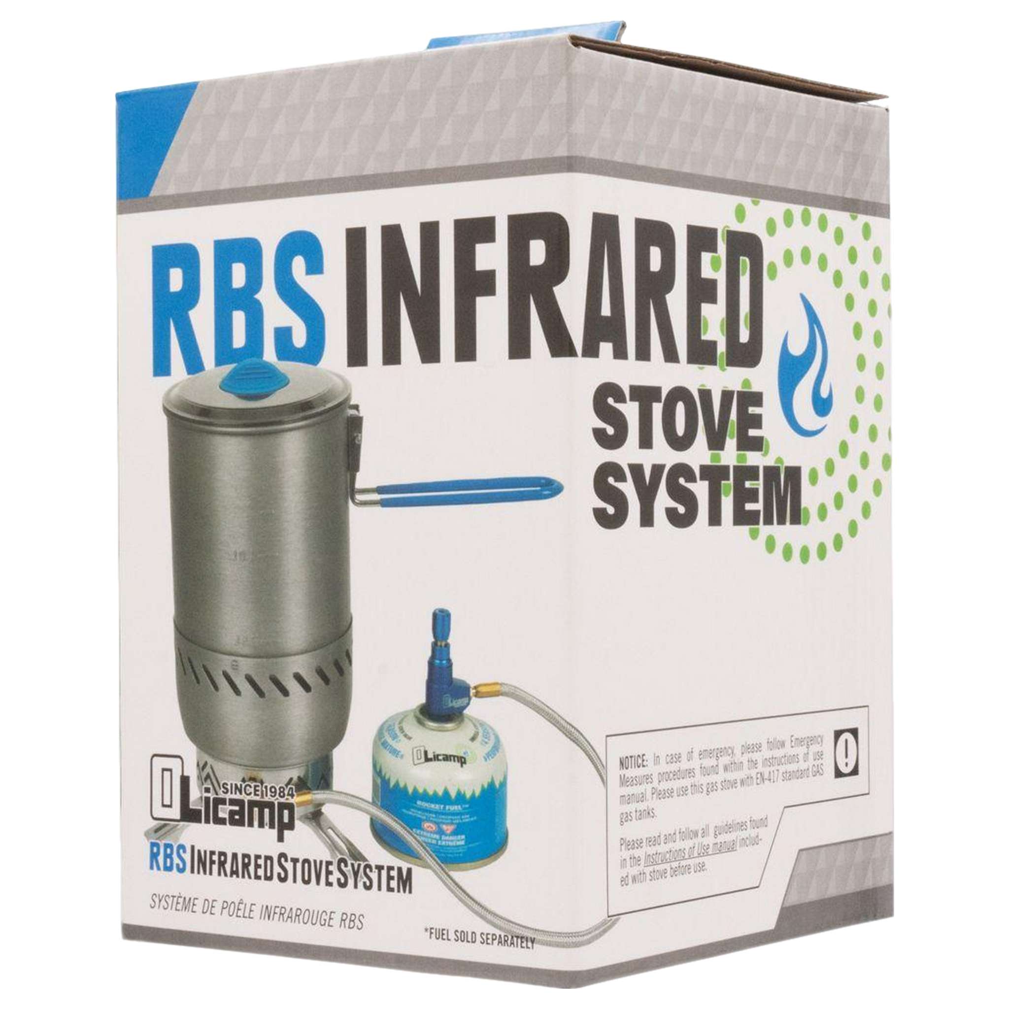 RBS Infrared Stove System - 1.5L High-Efficiency Cooker for Outdoor Adventures