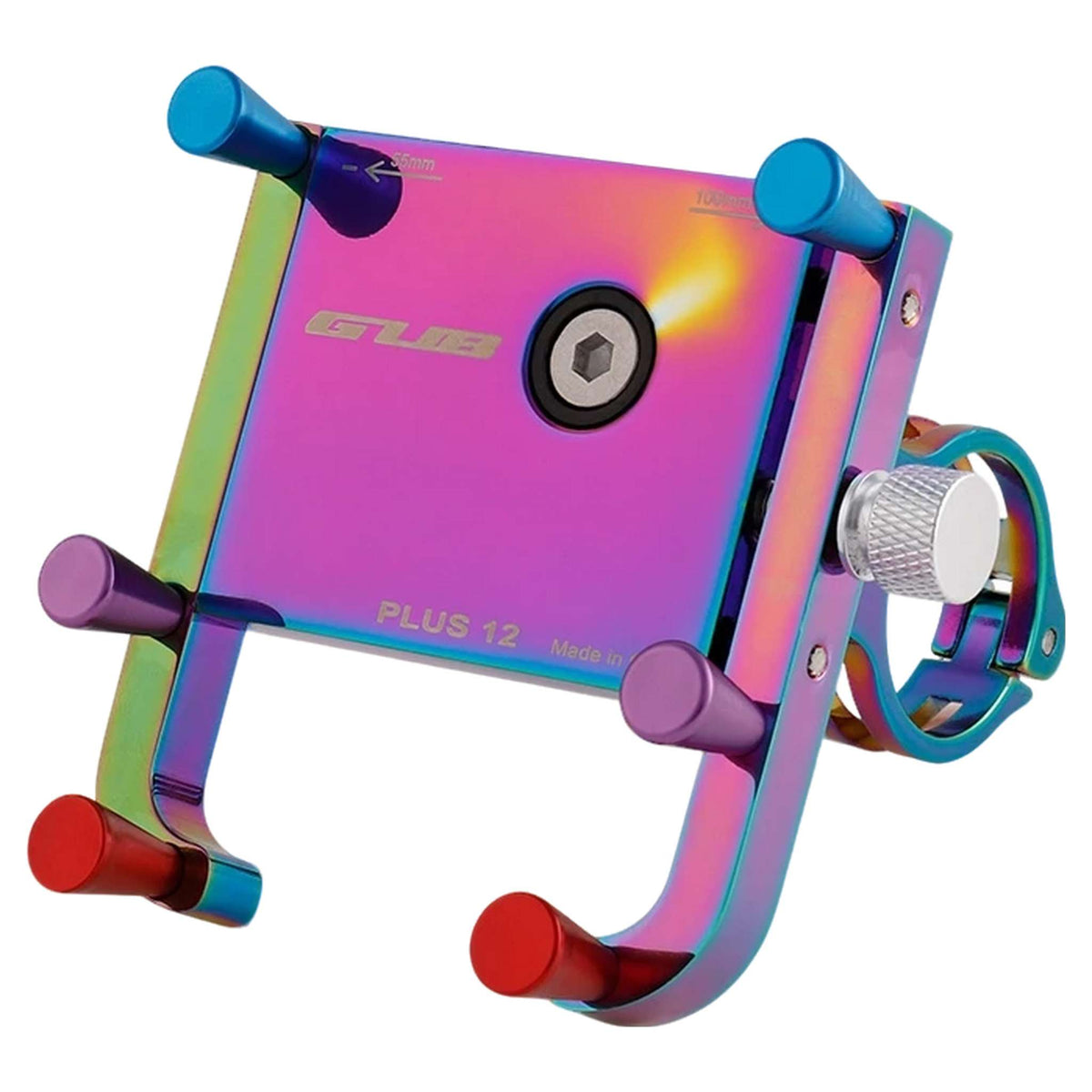 GUB PLUS 12 rainbow bike phone mount