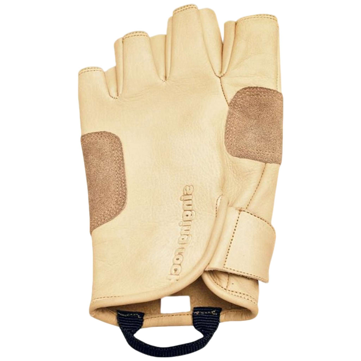 Singing Rock Grippy three-quarter leather climbing gloves
