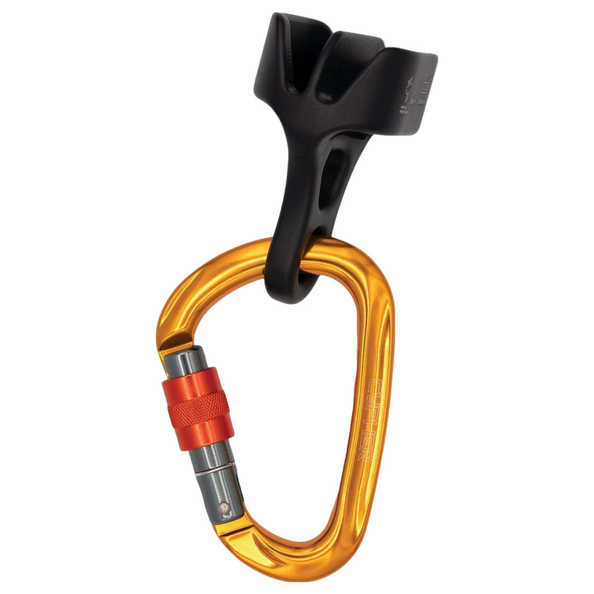Cypher XF FORGE belay kit with locking carabiner and belay device