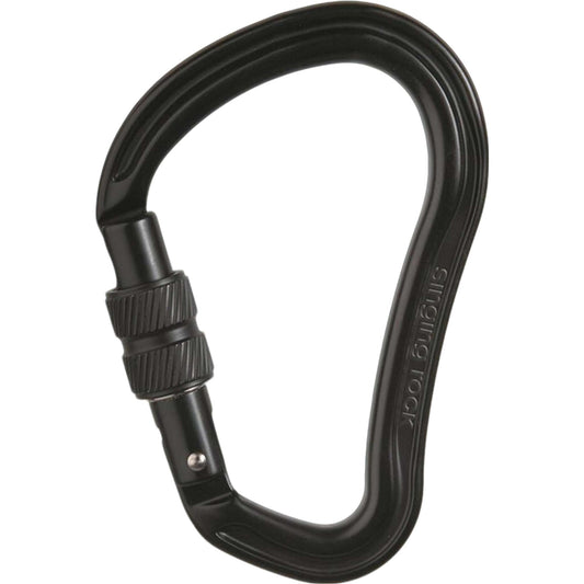 Hector Screw HMS Carabiner - High-Strength, Versatile Pear-Shaped for Belaying & Anchoring