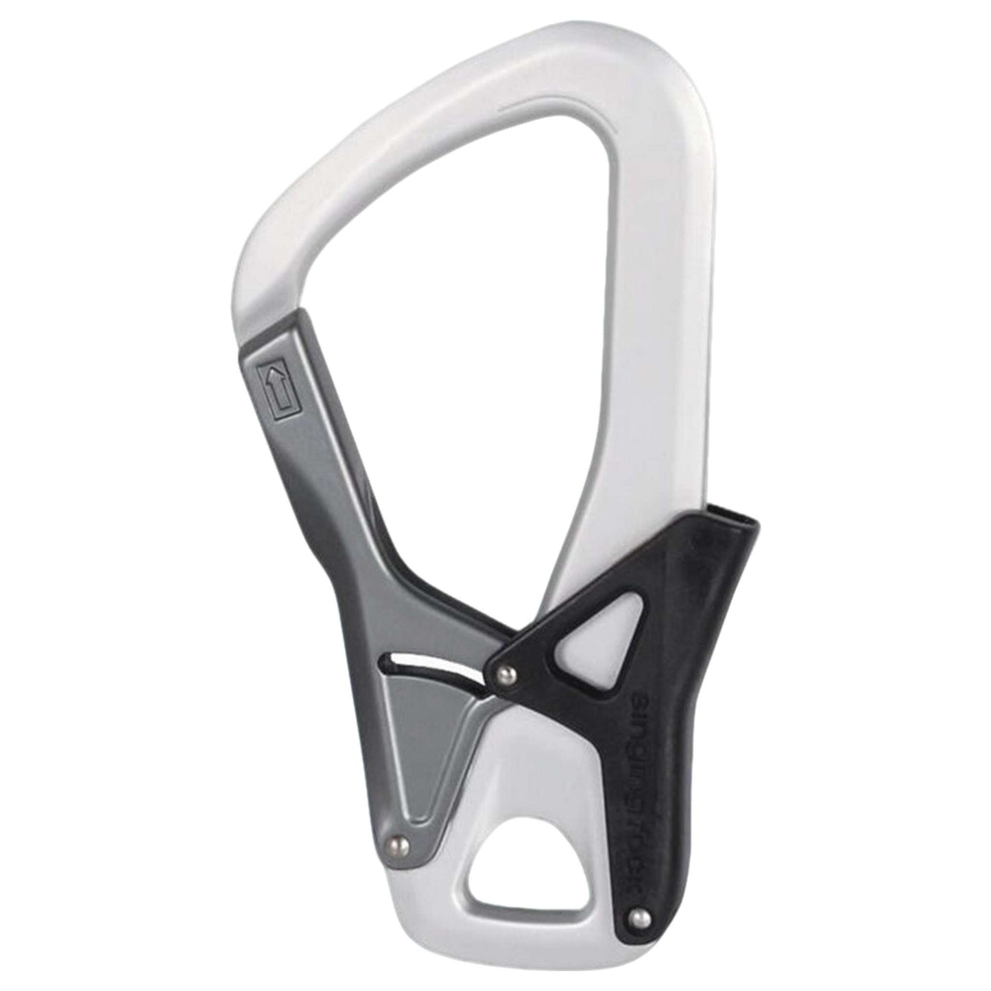 Palm Via Ferrata Carabiner - Double Action, Hot Forged, High Strength