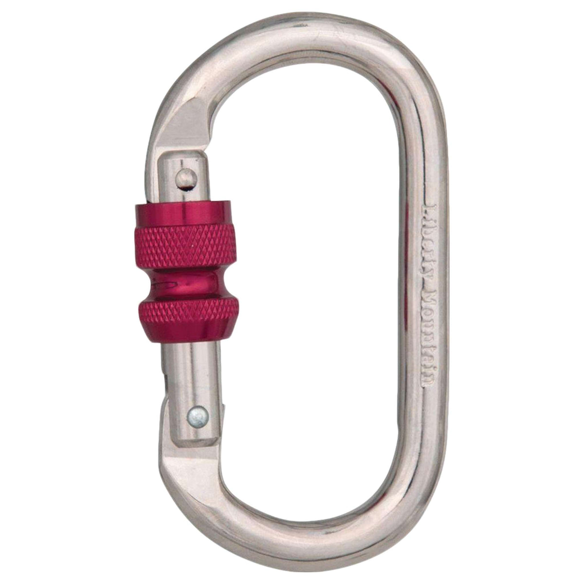 Cypher Classic steel oval screw-gate carabiner
