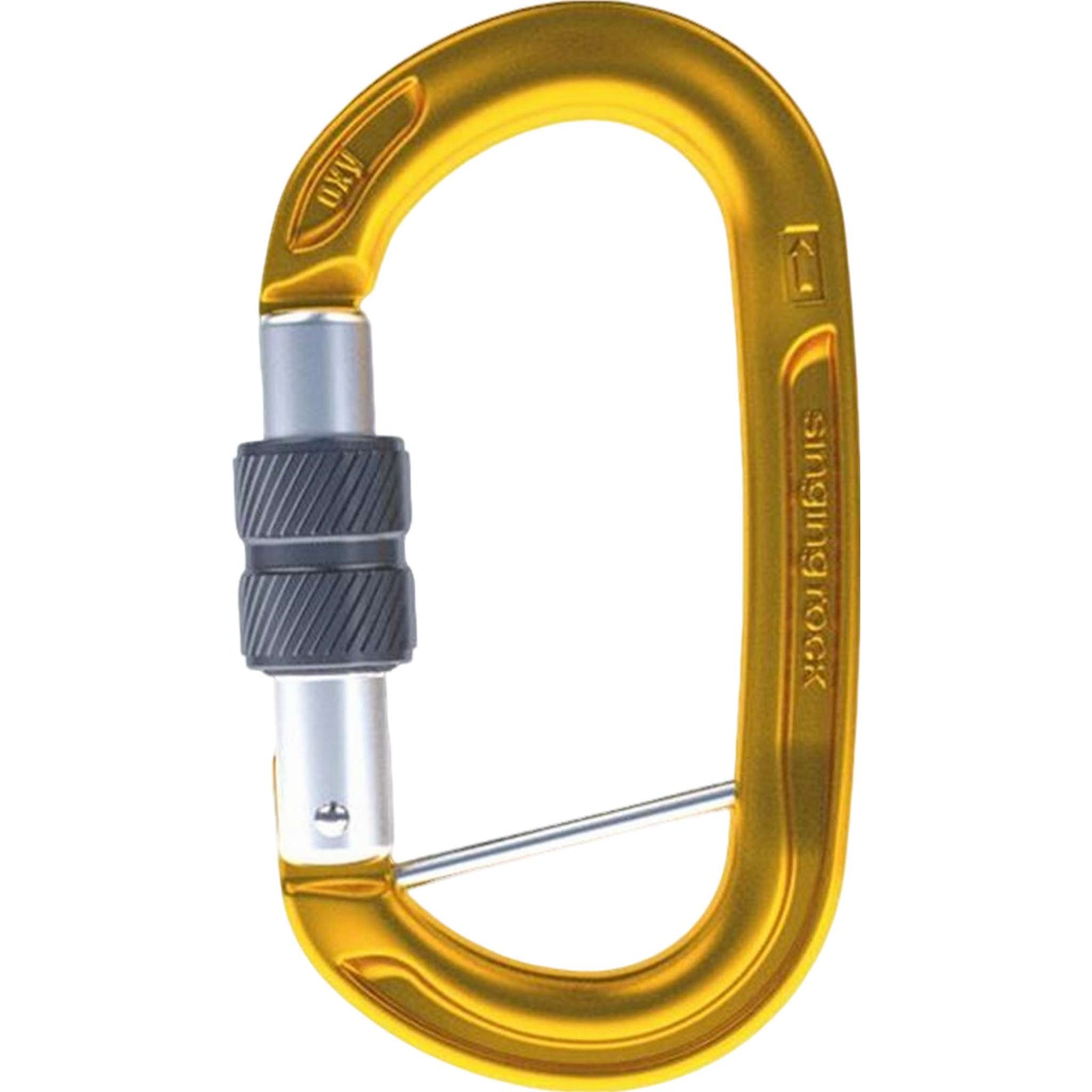 OXY BC Screw Carabiner with Captive Bar - Precision Forged for Climbing Excellence