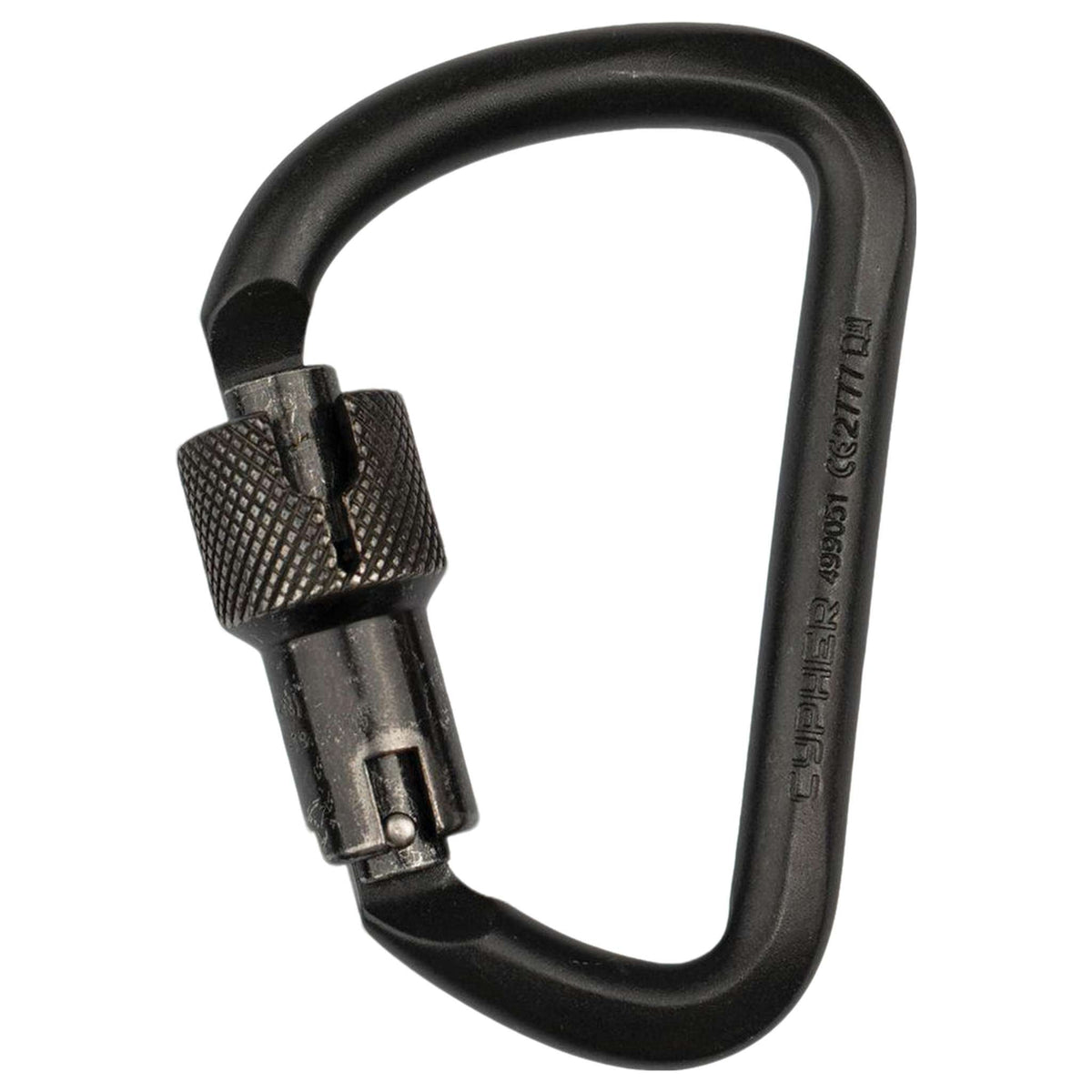 Cypher G Series Large D twist-lock climbing carabiner