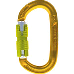 Oxy TWL Oval Carabiner - Hot-Forged Alloy with Twist Gate for Climbing Devices