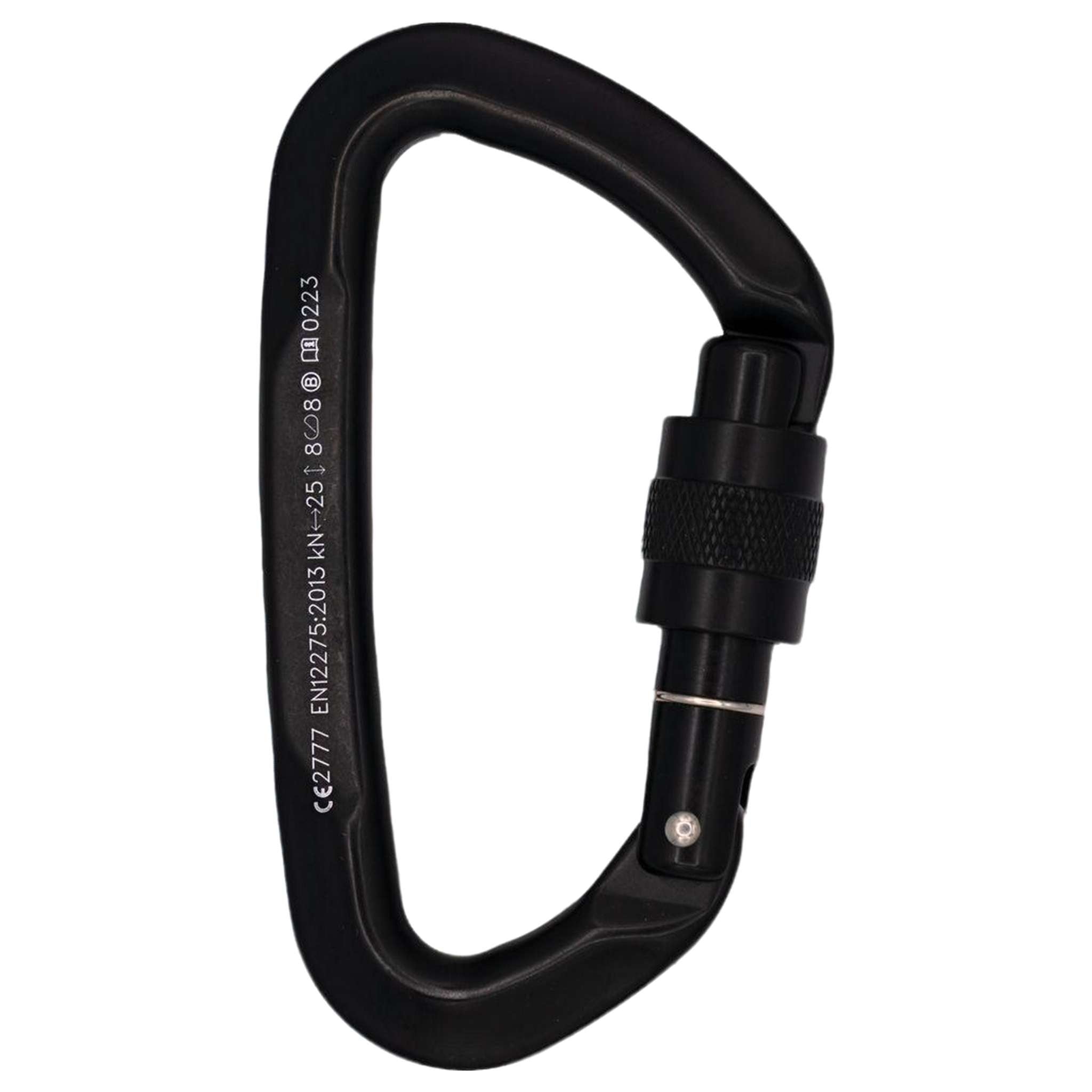 Cypher VESTA Screw Gate Carabiner - Full-Sized, Easy-Handling, CE Certified