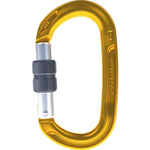 Oxy Screw Oval Carabiner - Hot-Forged Alloy for Pulleys & Climbing Devices