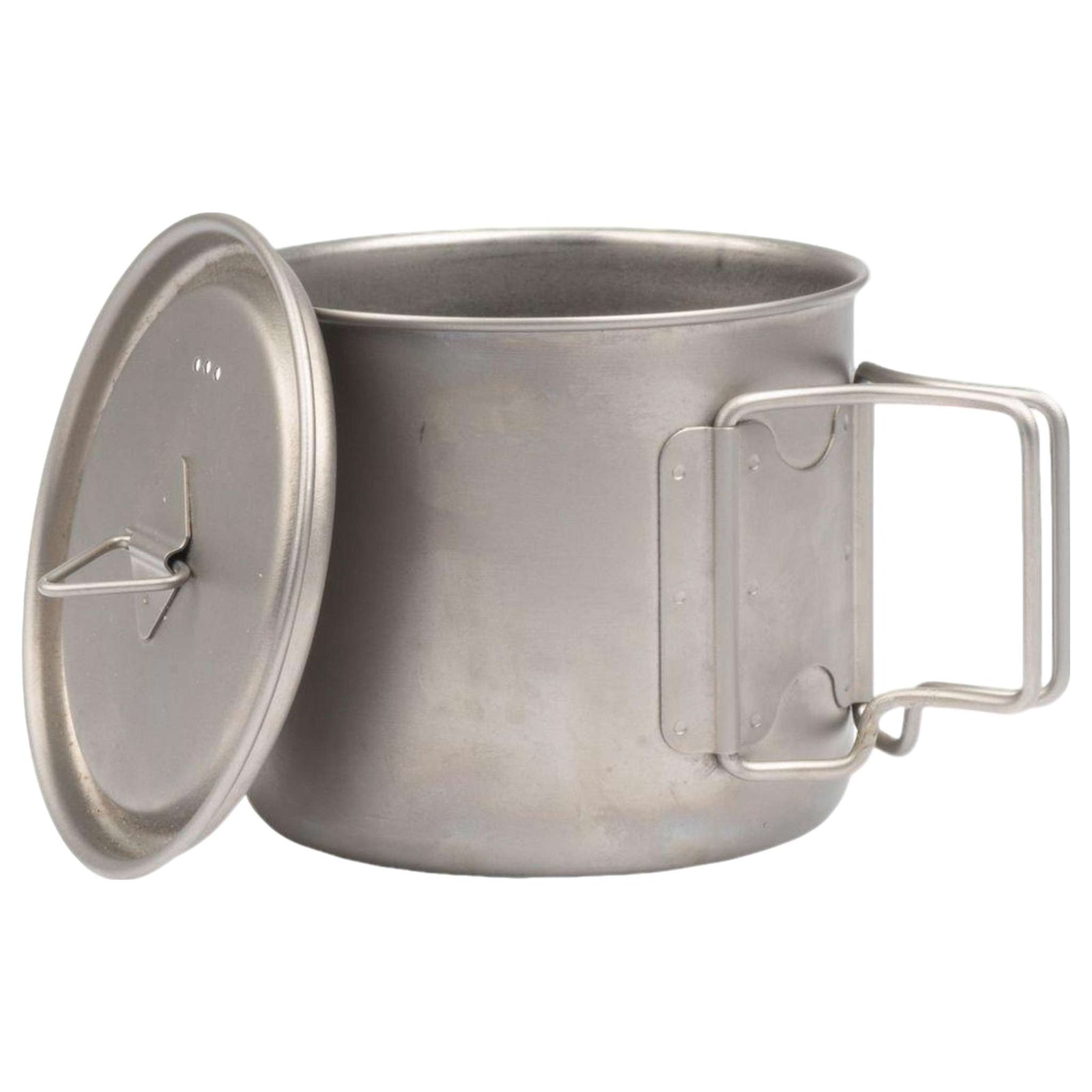 Olicamp Titanium Space-Saver Mug with Lid - Lightweight Camping and Backpacking Mug, 550ml