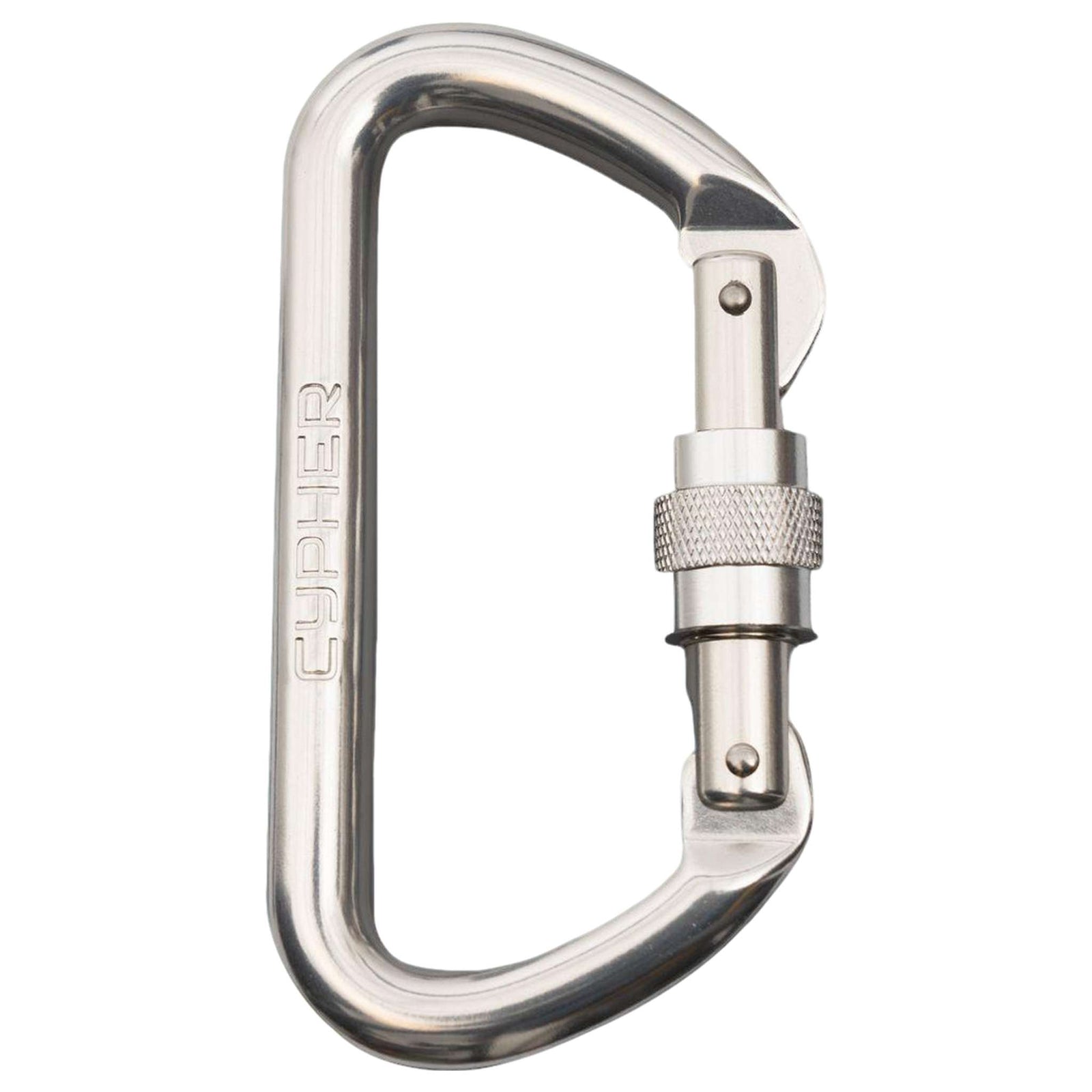 Cypher D Locking Carabiners - Lightweight & Durable for Racking Equipment & Ropes Courses