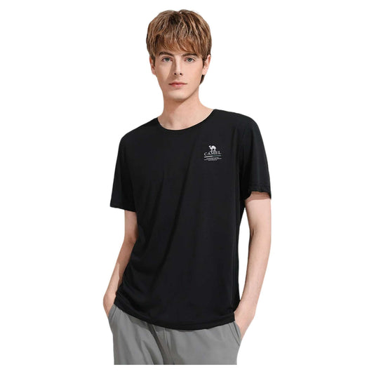 Men's Quick-Dry Outdoor Tee - Breathable & Lightweight for Hiking and Sports