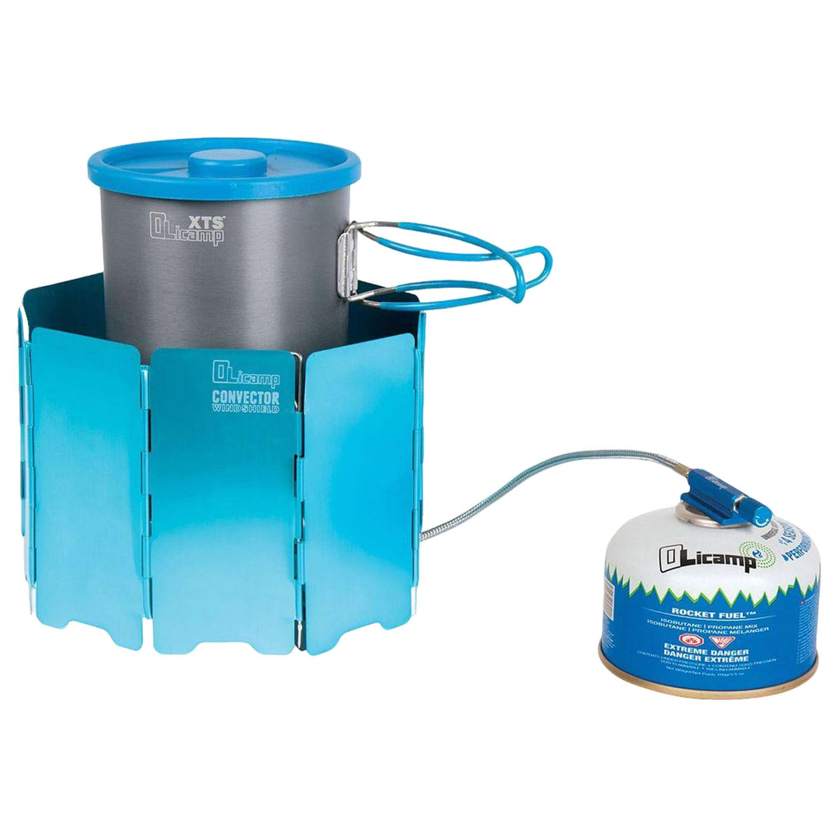 Olicamp Convector aluminum camping stove windscreen