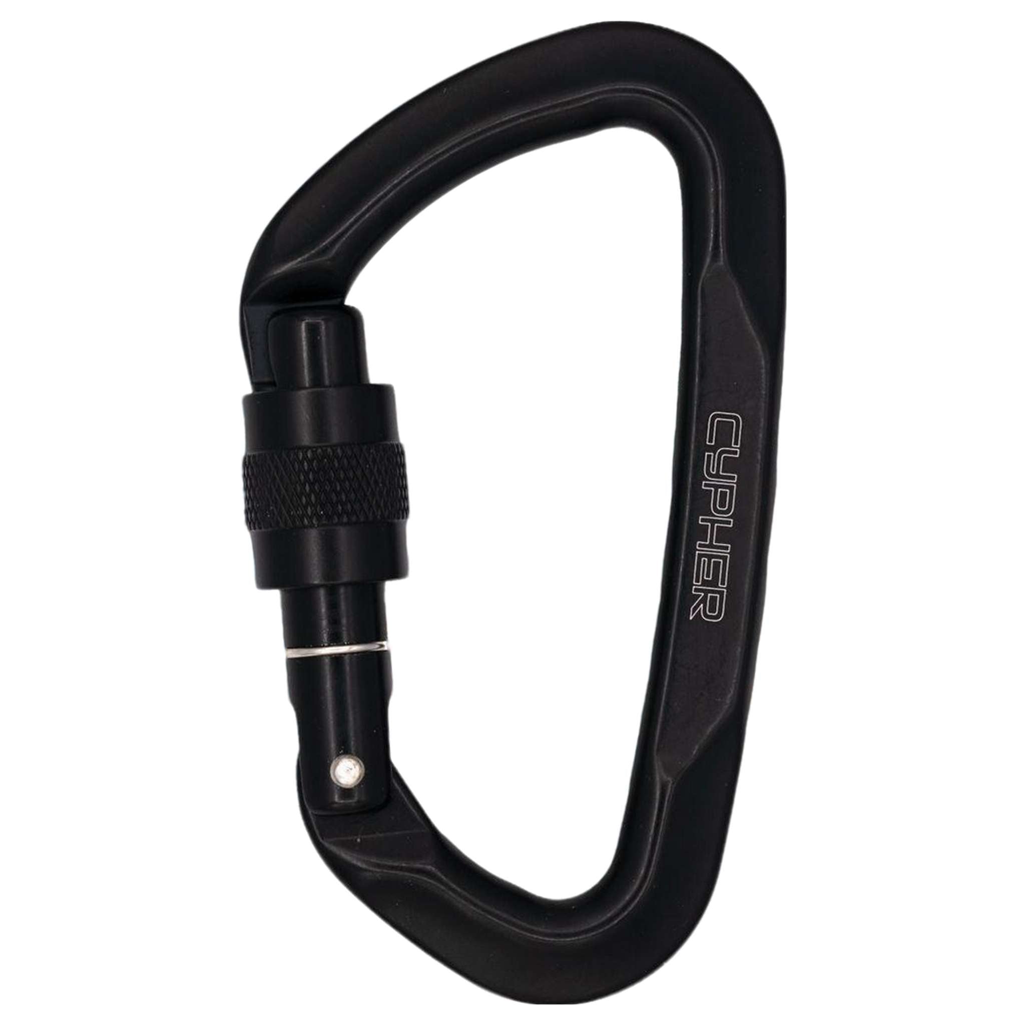 Cypher VESTA Screw Gate Carabiner - Full-Sized, Easy-Handling, CE Certified