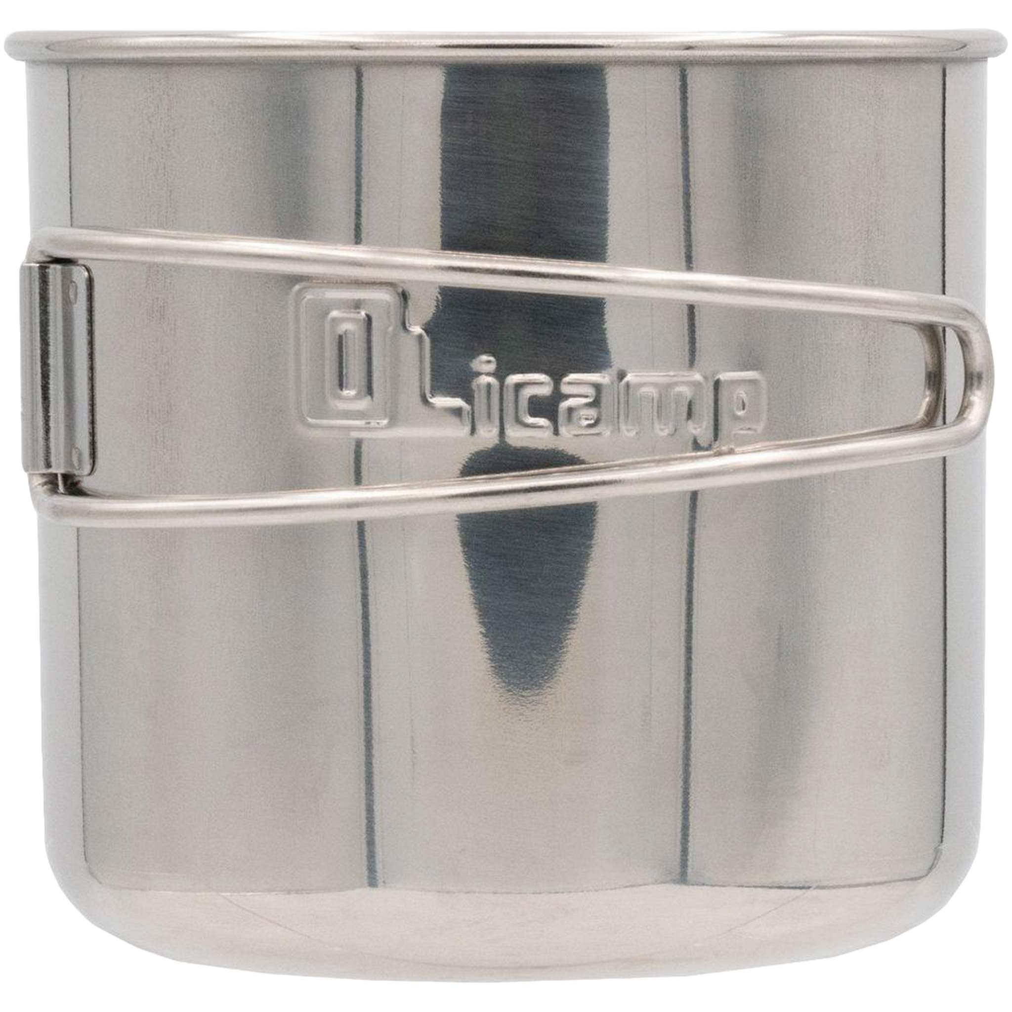 Space Saver Stainless Steel Cup – Compact, Durable Outdoor Cooking Mug