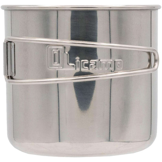 Space Saver Stainless Steel Cup – Compact, Durable Outdoor Cooking Mug