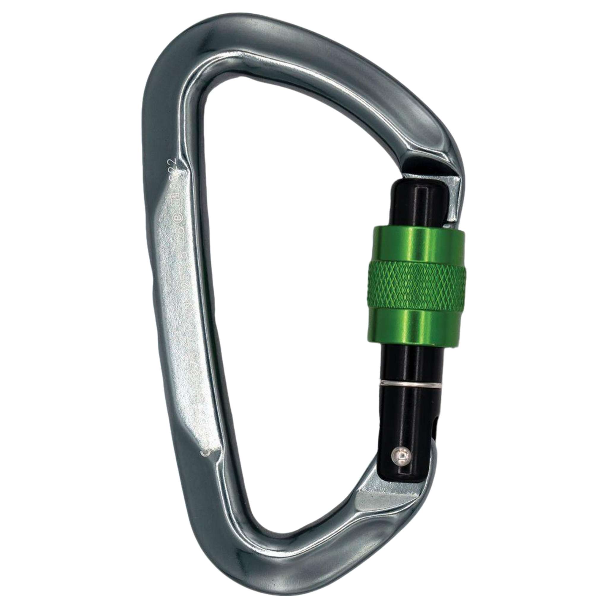 Cypher VESTA Screw Gate Carabiner - Full-Sized, Easy-Handling, CE Certified