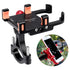 360° Rotatable Alloy Phone Mount - Secure & Versatile GPS Handlebar Bracket for Bikes & Motorcycles