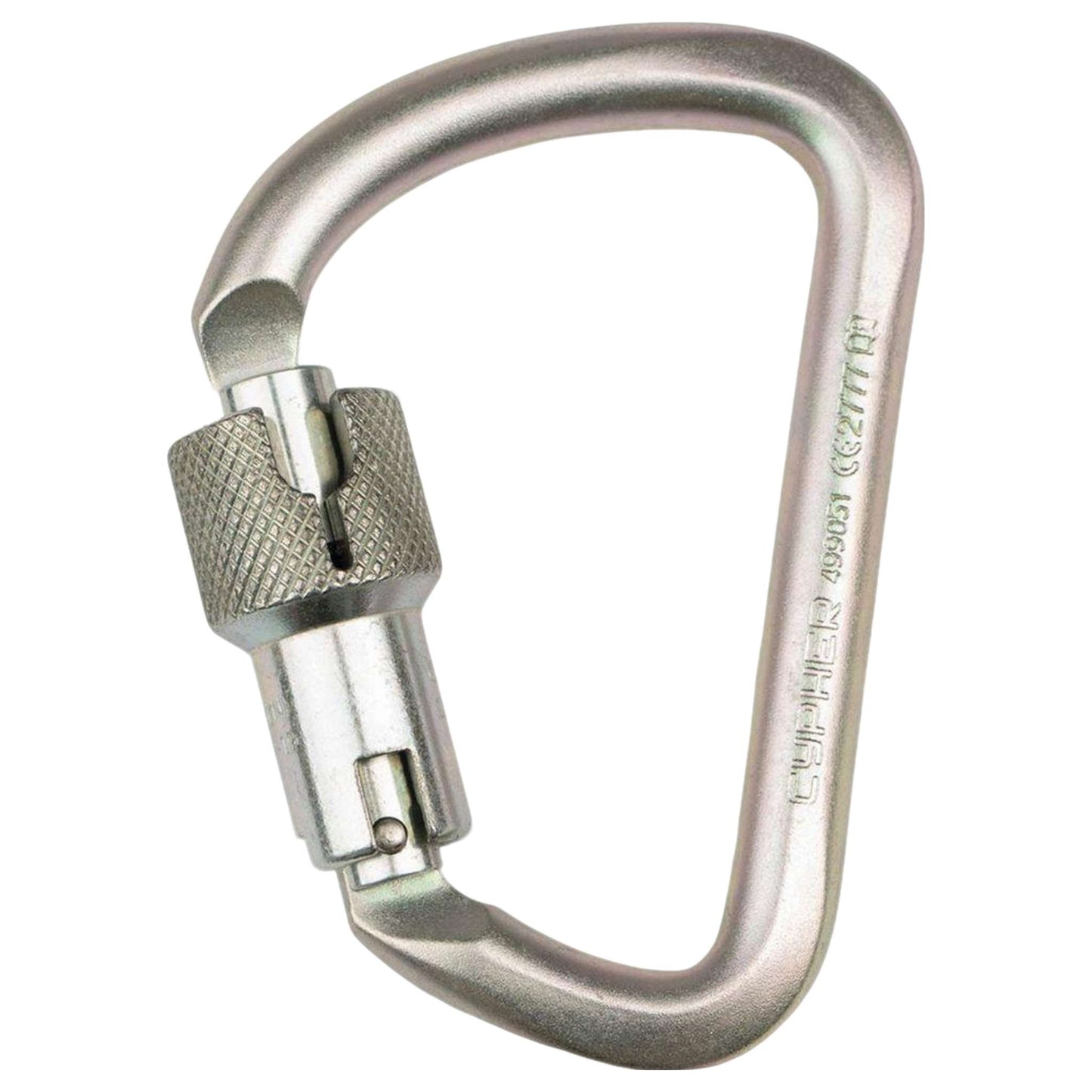 G Series Large D Twist Lock Carabiner – ANSI Certified for Climbing and Rigging