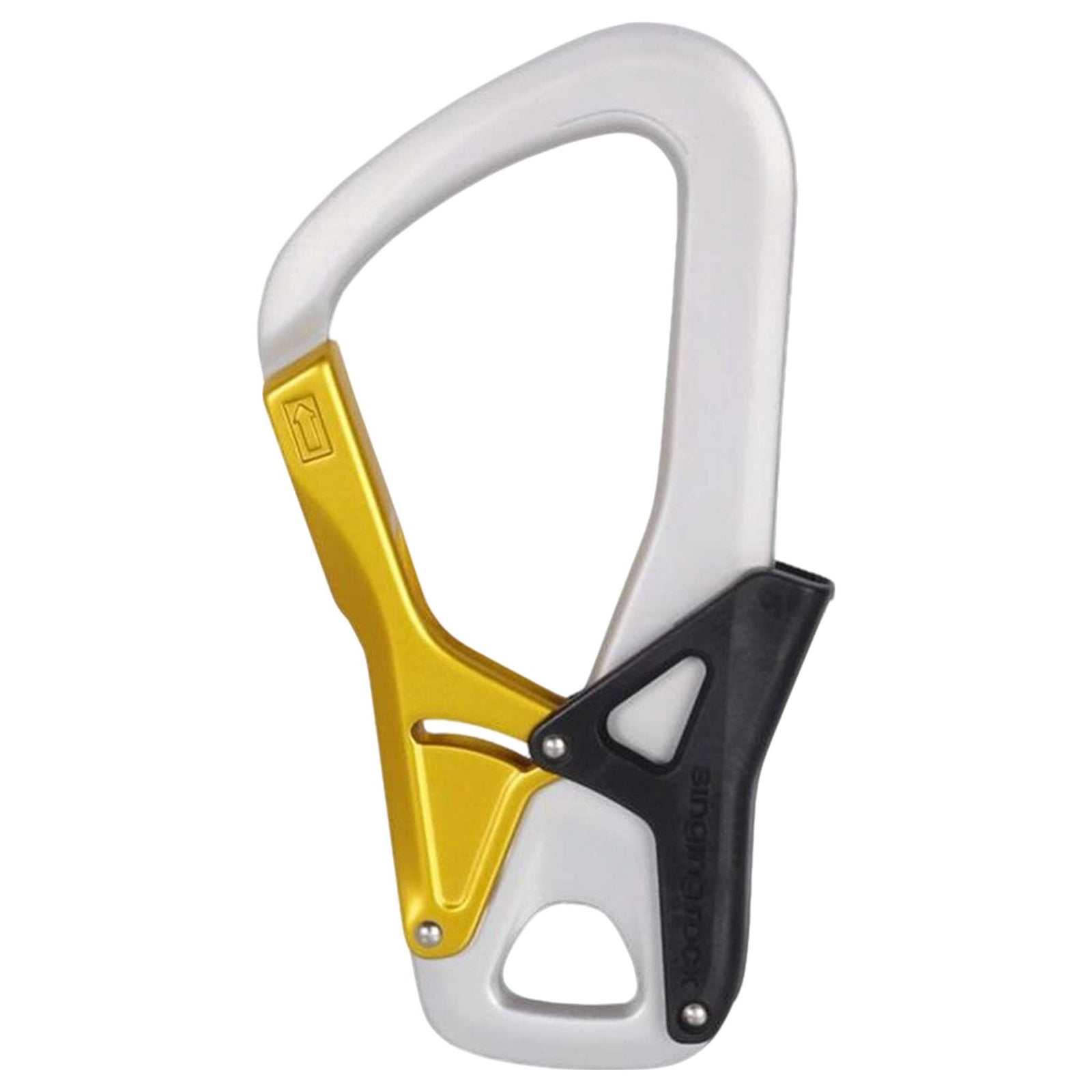Palm Via Ferrata Carabiner - Double Action, Hot Forged, High Strength