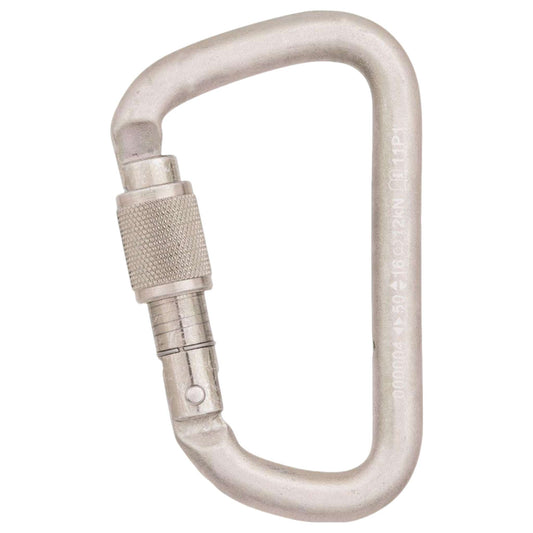 Cypher G Series Modified D Screw Gate Carabiner for Climbing