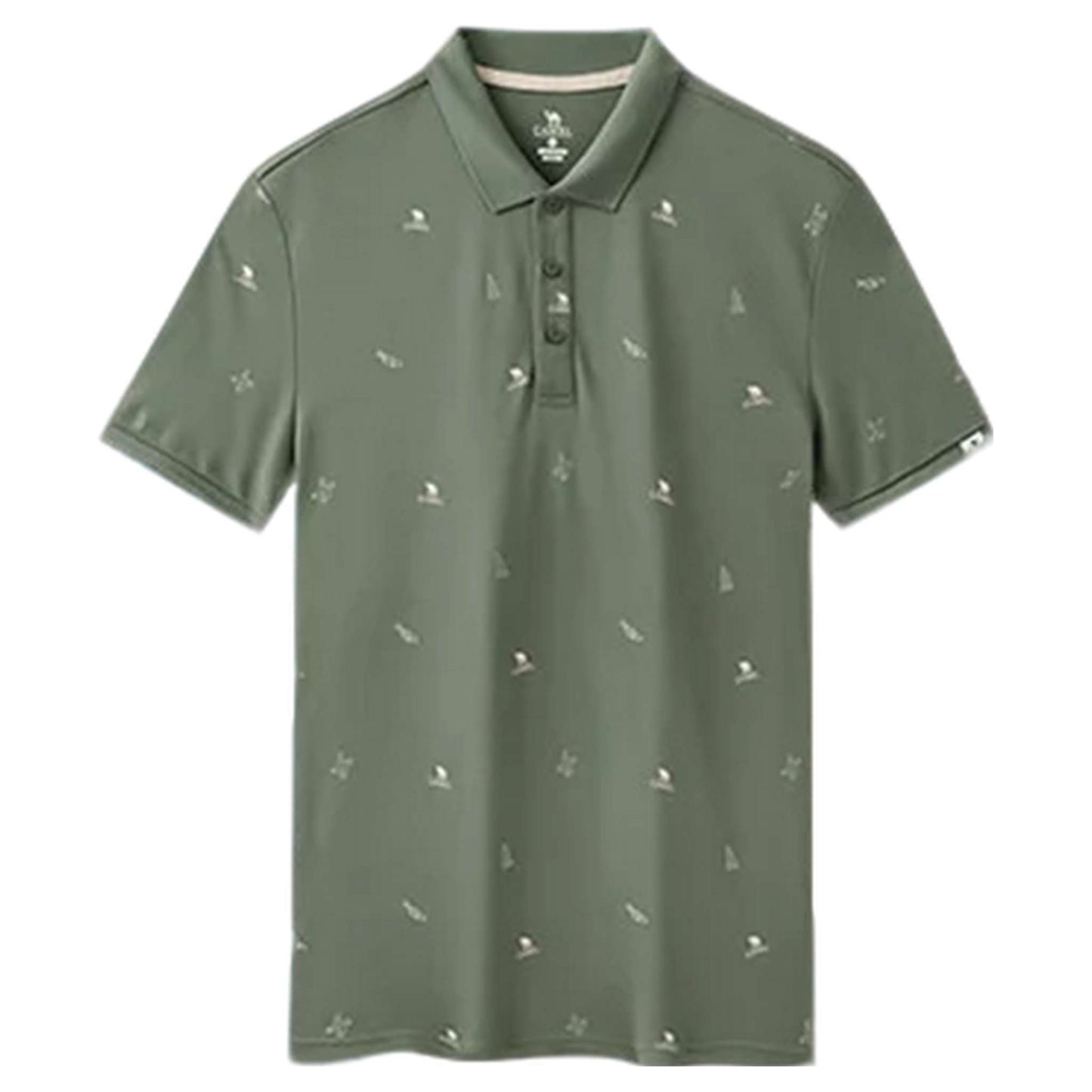 Men's Quick-Dry Microporous Polo Shirt for Outdoor Adventures