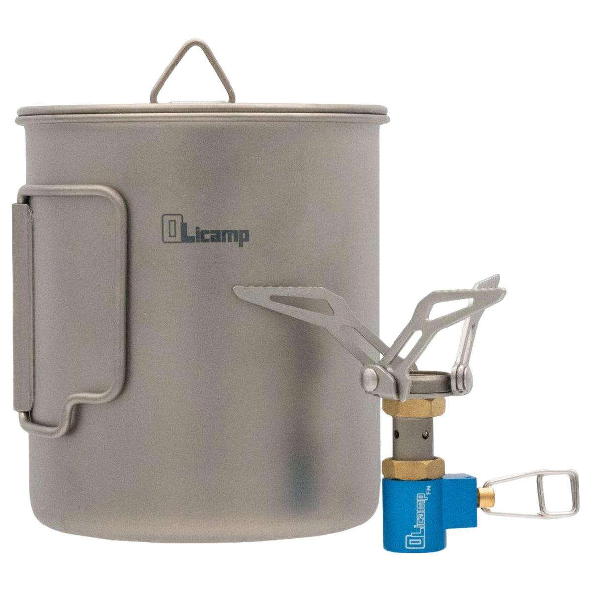 Olicamp Ion Micro titanium stove and Space Saver mug combo