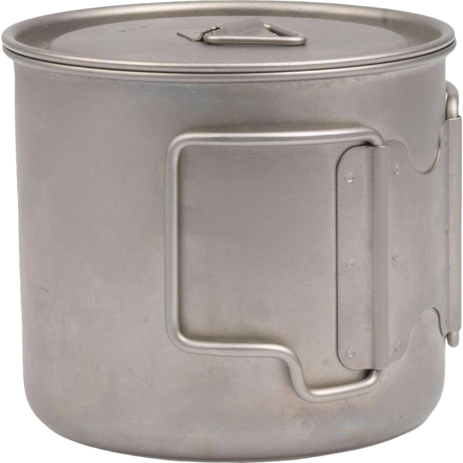 Olicamp Titanium Space-Saver Mug with Lid - Lightweight Camping and Backpacking Mug, 550ml