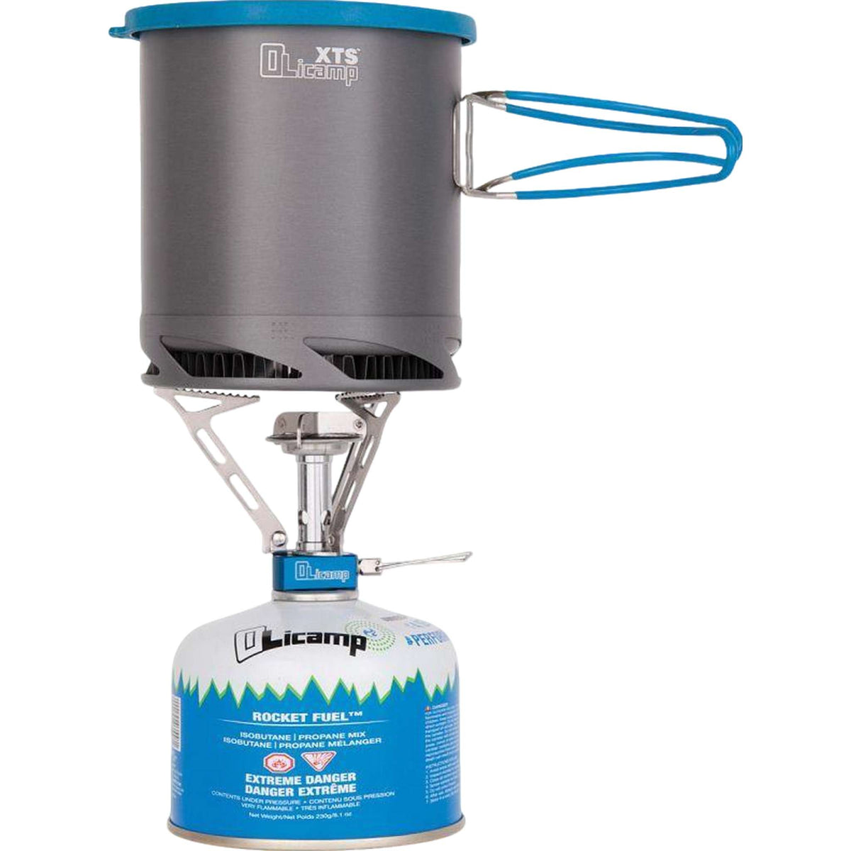 Olicamp Vector stove and XTS pot camping cookset