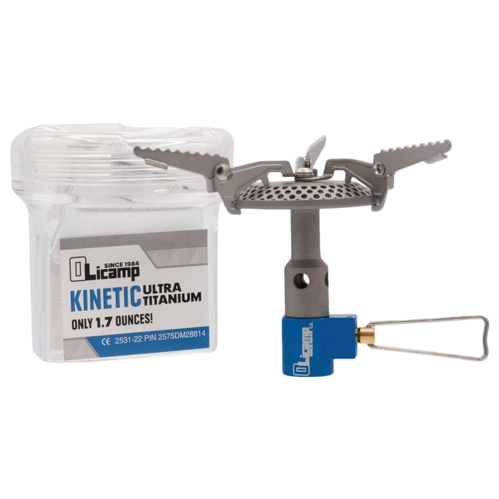 Kinetic Ultra Titanium Stove – Ultralight, High-Efficiency Backpacking Stove