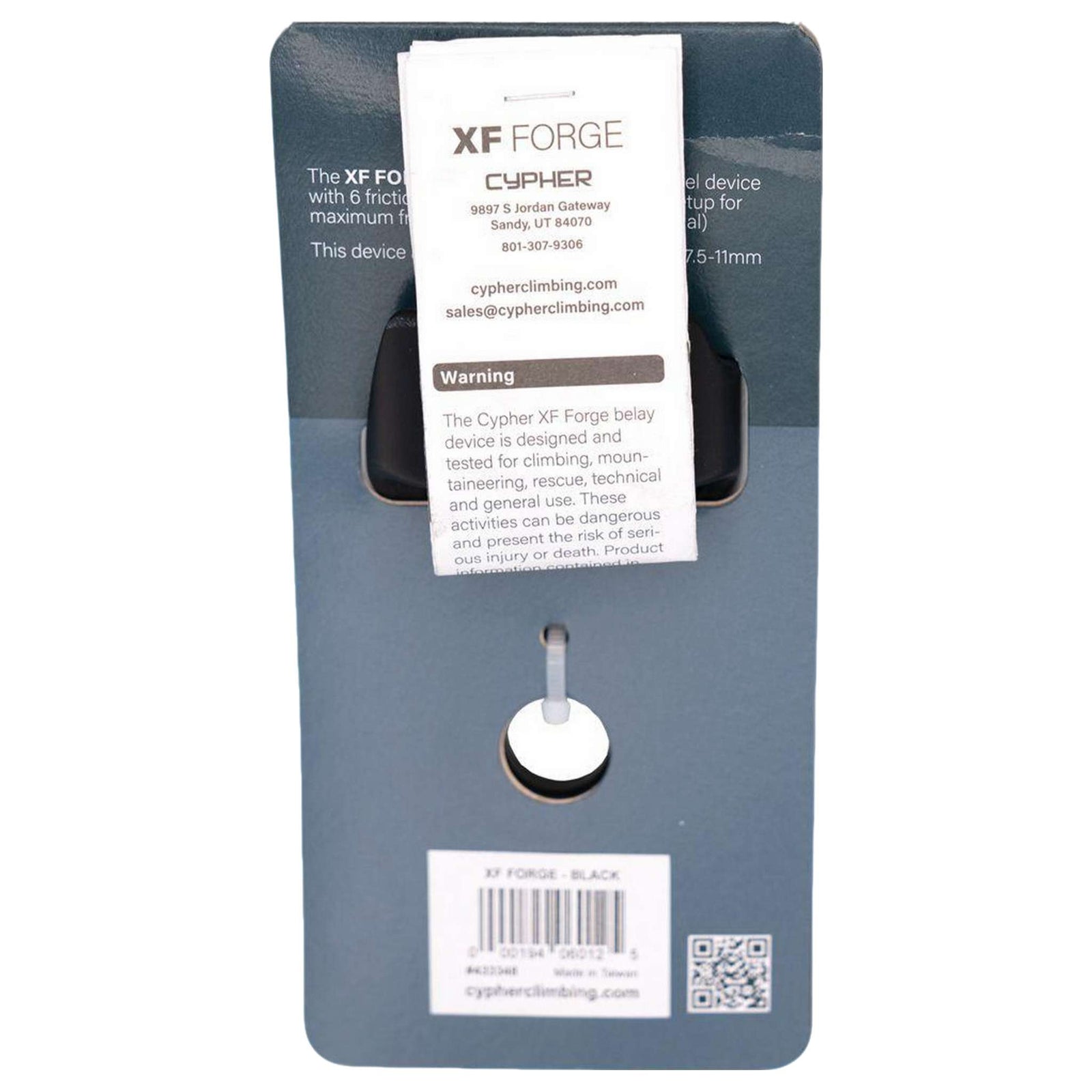 XF Forge Belay Device - Versatile Climbing Gear for Secure Roping
