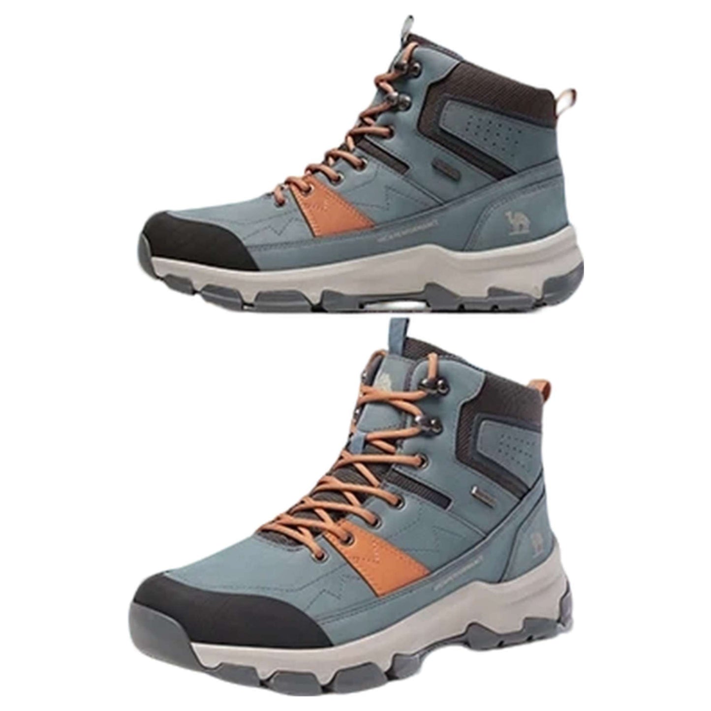 Men's High-Top Ankle Hiking Boots - Durable, Non-slip Outdoor Trekking Shoes